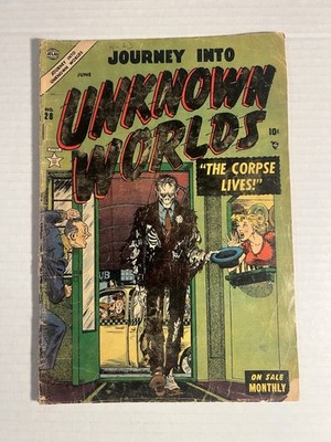Journey Into Unknown Worlds #28 Atlas Comics 1954 Precode Horror COMPLETE