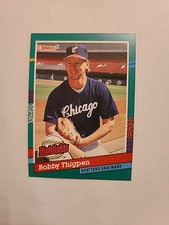 1990 Leaf Bobby Thigpen #BC-20 Highlights Chicago White Sox Baseball Card