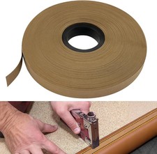 55 Yards x 1/2 Inch Upholstery Tack Strip, Longer Cardboard Tan