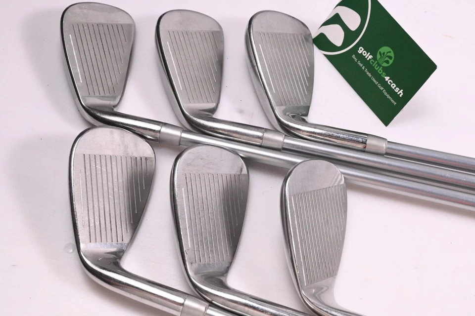 Ladies Cobra King F8 Irons / 6-PW+SW / Ladies Flex Aldila Rogue Pro 55 Shafts - Image 3 of 4