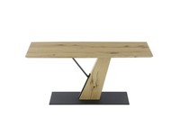 Robas Lund Couchtisch Brescia Beistelltisch Eichenfurnier, GeöLt 110X45X60 Cm