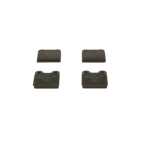 Plaquettes de frein Bosch 0986460101 pour Alfa Romeo et BMW
