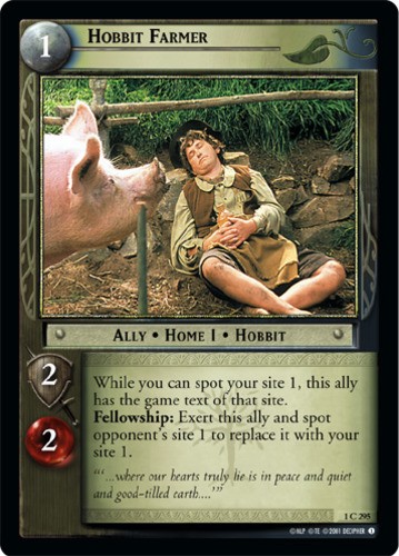 Hobbit Farmer - Foil Mint/Near Mint LOTR: Fellowship of the Ring (Foil)