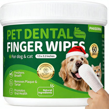 New Dog  Cat Dental Powder 100 Scoops   Teeth Cleaning, Plaque  Bad Breath Rem