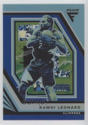 2022-23 Panini Flux Blue Prizm 75/99 Kawhi Leonard #174 11ur