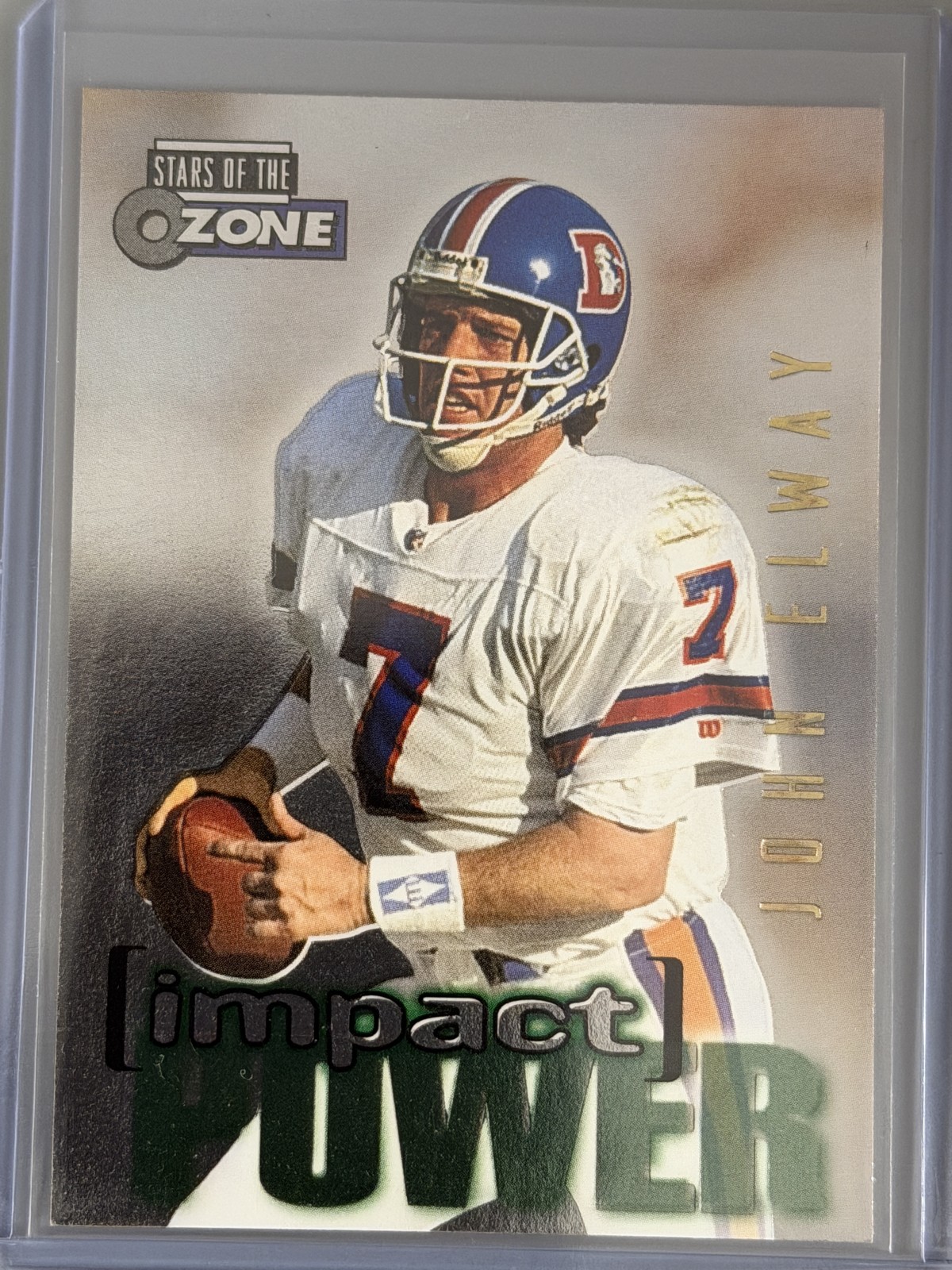 1995 Skybox Impact - Impact Power John Elway #IP24