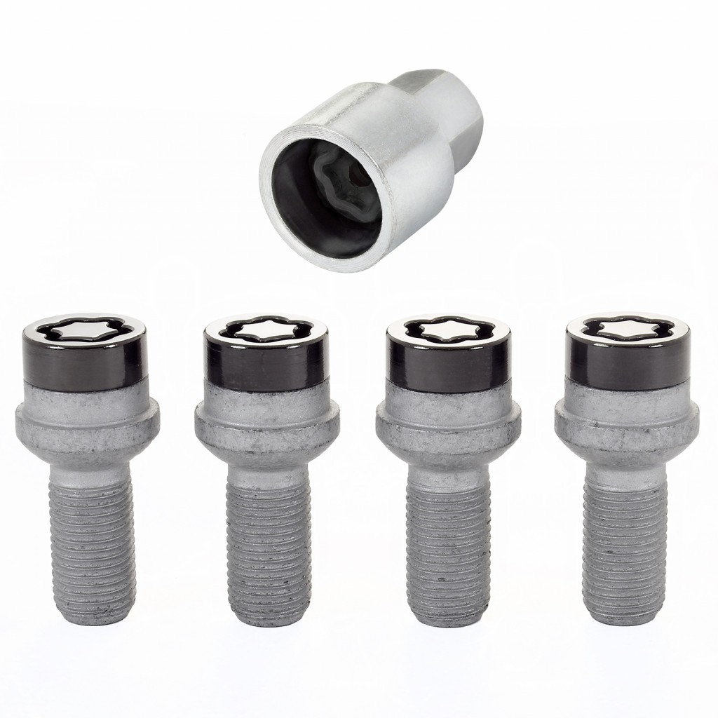 Audi R8 2008-2015 Wheel bolts Set Black