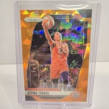 Alyssa Thomas 2024 Panini WNBA Prizm Orange Cracked Ice Prizm #44