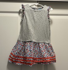 Mini Boden Sleeveless Dress, Size 3-4Y, Floral