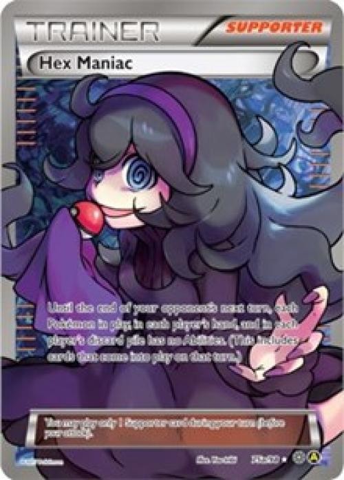 Pokemon Hex Maniac - 75a NM 1st Edition Normal Alternate Art Promos
