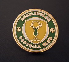 BUSTLEHOLME FOOTBALL CLUB BUTTERFLY PIN BADGE