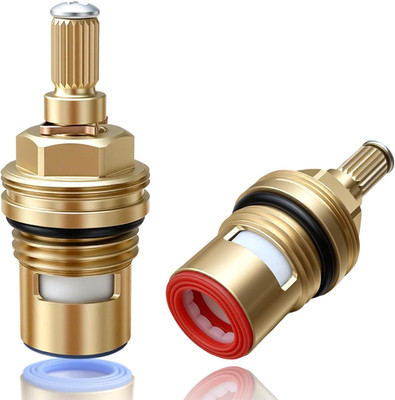 2 Pack Faucet Ceramic Cartridge for Grohe 45882000 45883000, 1/2  Cold Hot Ceram