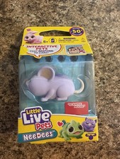 Little Live Pets NeeDees Scampee Mouse Interactive Toy New Sealed Box