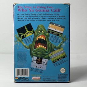 Ghostbusters II Nintendo NES Boxed PAL CIB With Manual & Cart Case 90&rsquo;s Game