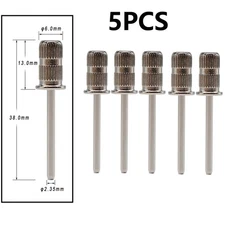 5PCS Nail Drill Bit Sanding Bands Cap Mandrel Grip Cutters For Pedicure Machine