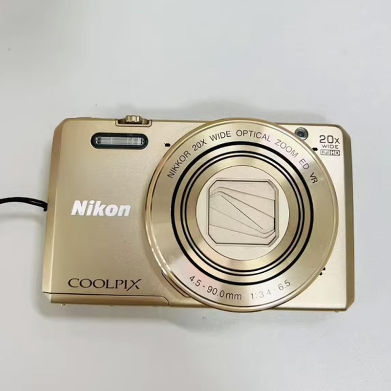 Nikon COOLPIX S7000 Gold Digital Camera 16 MP 20x Optical Zoom