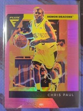 2022 PANINI CHRONICLES DRAFT PICKS FLUX 24 🏀🏀 CHRIS PAUL PINK