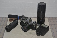 Excellent Canon AE-1 Program 35mm SLR Film Camera W/50mm 1:1.8 Lens