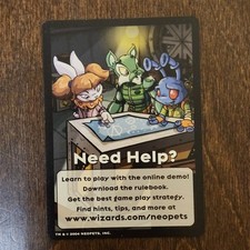 Neopet - Need Help 2004 Trading Card
