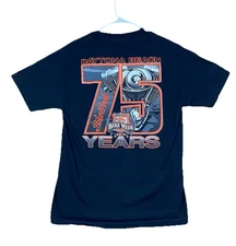 Daytona Beach Bike Week 2016 T Shirt Men’s L 75th Anniversary Hot Leathers 