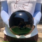 9.1LB  Natural Obsidian Quartz sphere Crystal ball Mineral specimen Healing — photo 3