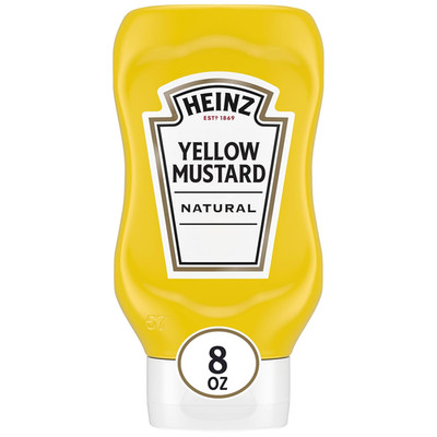 Heinz Yellow Mustard, 8 Ounces Bottle