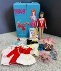 Vintage 1964 Skipper Doll with Case, Skipper & Clone Clothing, & Accessories TLC