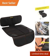 Kids Car Seat Protector Pad - Safety First with Durable Waterproof Fabric