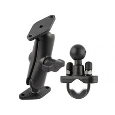 RAM-B-102-231ZU RAM Double Ball Mount with Additional U-Bolt ...