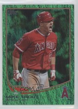 2013 Topps Emerald Foil Mike Trout #338 yi8