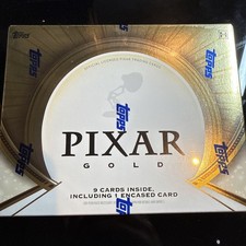 2025 Topps Pixar GOLD CHROME Hobby Box Limited Edition Disney 