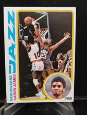 Aaron James 1978-79 Topps #52 - New Orleans Jazz - redw