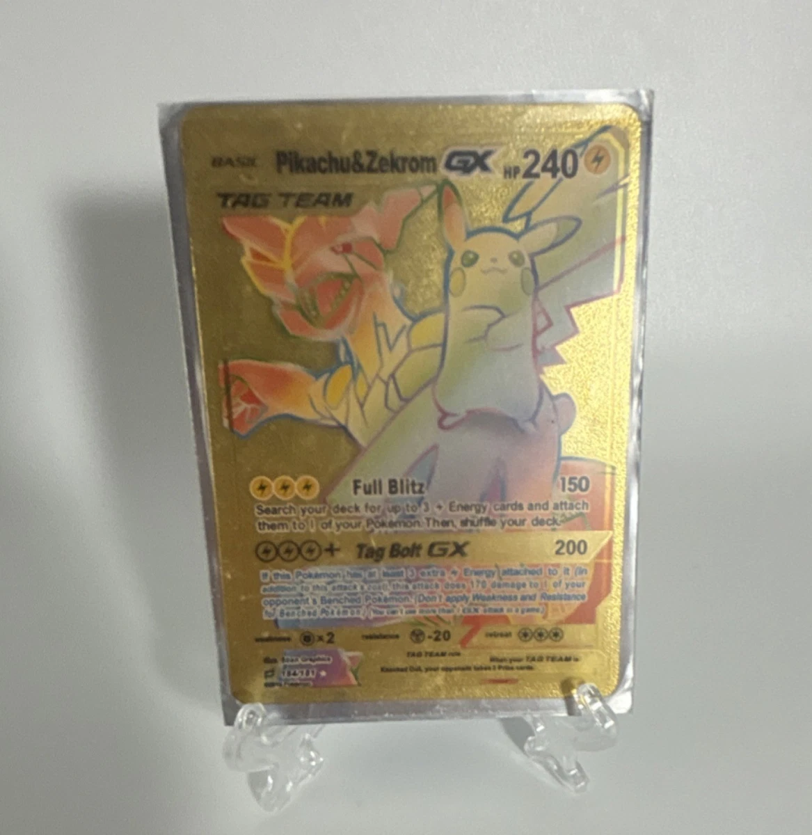 Pikachu & Zekrom GX 221/173 Sm12a: Tag Team GX: Tag All Stars