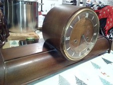 Kaminuhr Junghans Uhrwerk W 278/201, Schlüssel mit Gongschlag Top