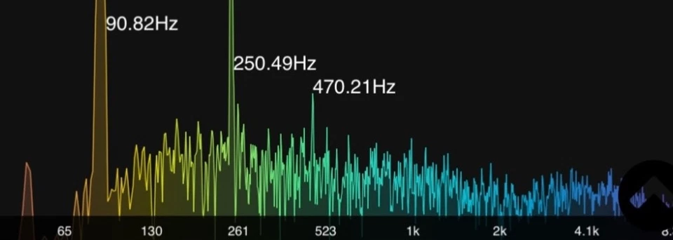 Große 22 cm Klangschale, Ausstellungsstück wie neu Singing Bowl mit Filz-Klöppel - Bild 4 von 4