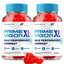 (2 Pack) Prime Vigor XL Gummies for Men – PrimeVigor XL Male Gummies All-Natural
