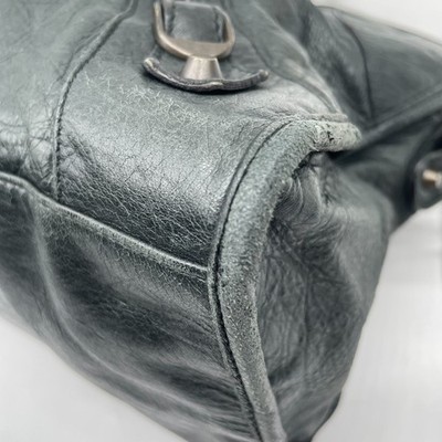 BALENCIAGA The Classic Part time 2way Handbag Black Leather 168028