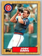 1987 Topps Jody Davis #270 Chicago Cubs
