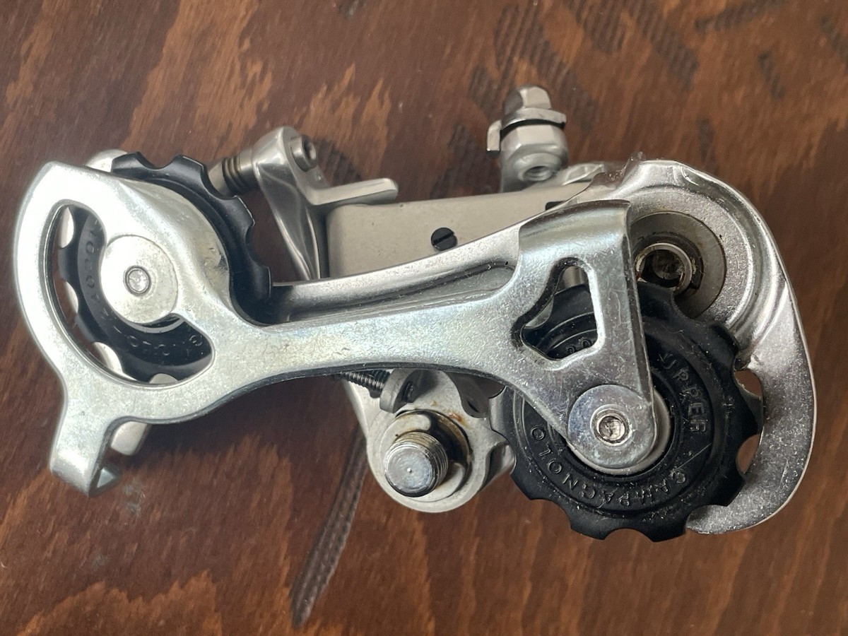 Dérailleur Arrière Vintage Campagnolo Triple Racing – NOS, Longue Cage, Fabriqué En Italie