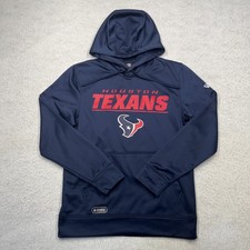New Era Team Apparel NFL Houston Texans Navy Blue Hoodie Men's Size Medium