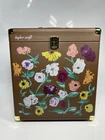 Taylor Swift Acoustic Piano Vinyl Case Brown Faux Leather Record Holder Flowers