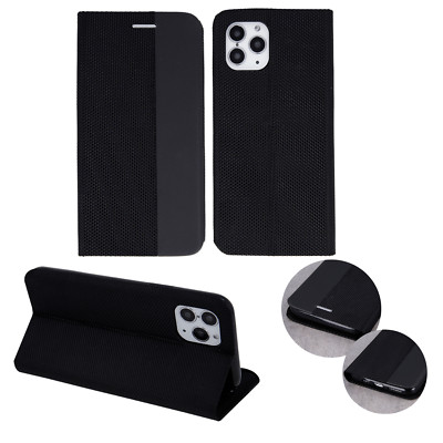 FÜR APPLE IPHONE 13 PRO - SENSO Klapp Tasche Hülle Case Schutz Cover SCHWARZ