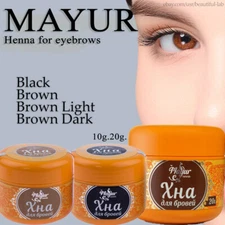 Mayur Henna for eyebrows 10g ORIGINAL tattoo Biotatto Indian natural Best Price!