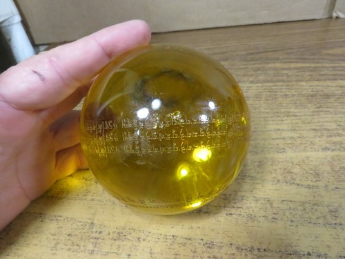 Gate Gate Paragate Parasamgate Bodhi Svaha On Glass Ball Ebay