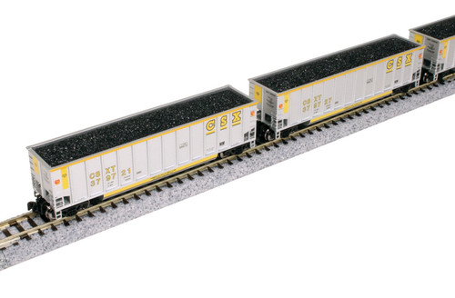 Kato 1064632 N Bethgon Coalporter mit Kohleladung 8 Wagen Set CSX 106-4632 | Zustand: New