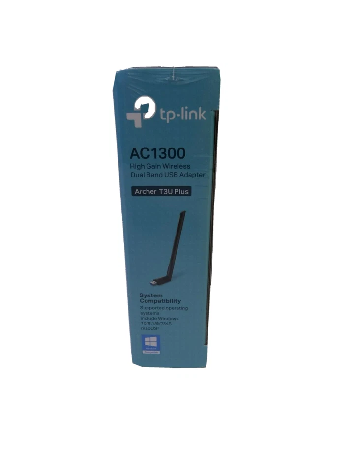 TP-Link Archer T3U Plus AC1300 High Gain Wireless DUAL BAND USB-3.0 Adapter, NEW - Image 3 of 4