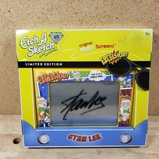 60TH ANNIVERSARY Etch A Sketch Stan Lee Excelsior Marvel Comic LIMITED EDITION