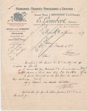 France E. Gomberl Marseille 1929 Exhibition Winner Medals Logo Invoice Ref 43083