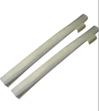 Davis Removable Chafe Guards Fits Lines From 3/8 To 1" White. 2 pieces. Open Box