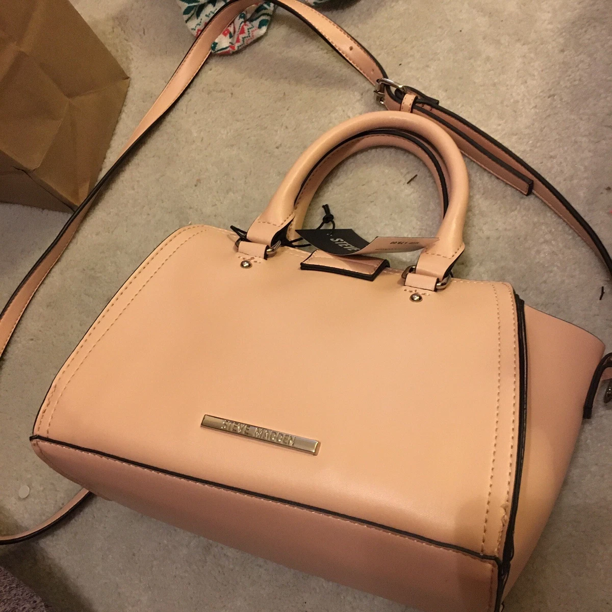 Steve Madden, Bags, Nwt Steve Madden Beige Purse